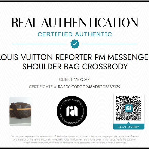 Authentic Louis Vuitton Reporter PM Messanger Crossbody Shoulder Bag - Picture 11 of 11